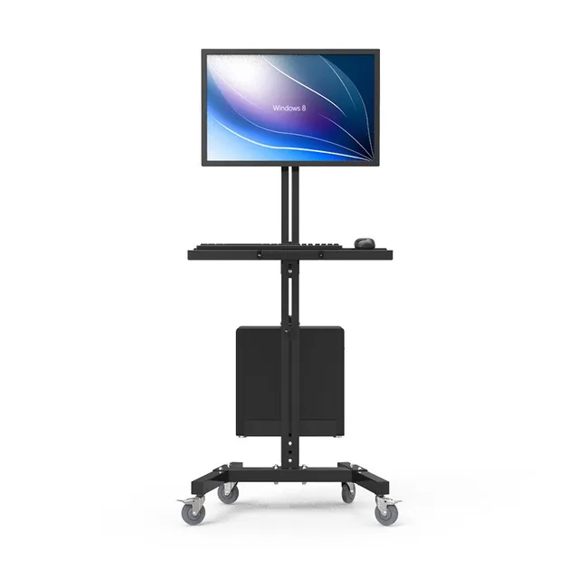 Moving Sit Stand Desk Workstation TV Mount PS Stand