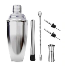 UPORS Cocktail Shaker 550ml/750ml Edelstahl Wein Martini Boston Shaker Mixer Für Bar Party Barkeeper Werkzeuge bar Zubehör