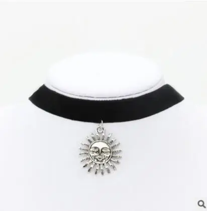 Xl 0309 Харадзюку Ретро бархатное кружевное ожерелье воротники Короткий воротник