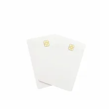 Контакт SLE4442 чип ISO7816 ПВХ Смарт IC карты 10 шт