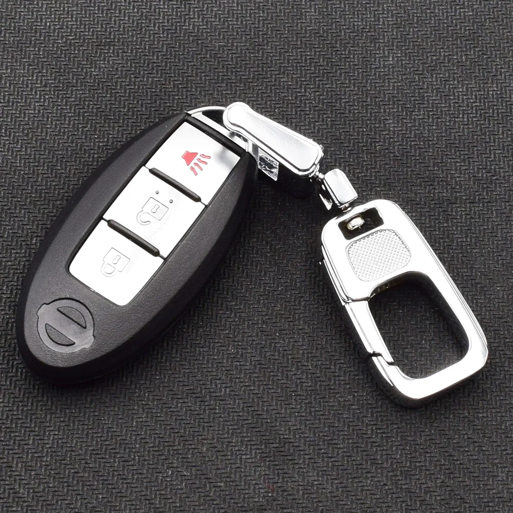 

ATOBABI Zinc Alloy Car Key Ring 360 Degrees Rotatable Key Chain Latest Key Holder For BMW Benz Honda Nissan Volkswagen StarLine