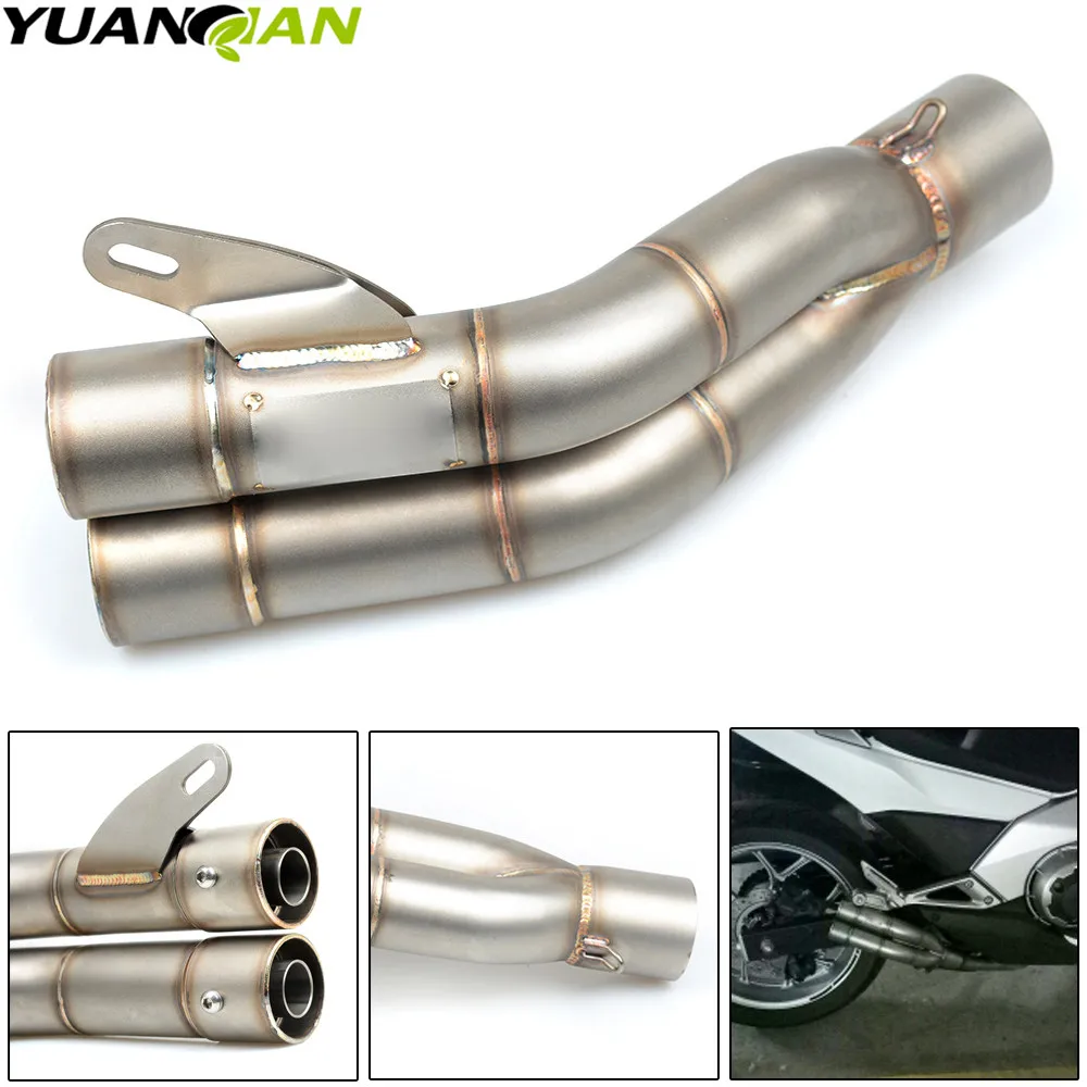 Buy 35 51mm Universal Motorcycle Double Exhaust
