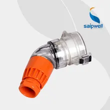 SAIPWELL новая промышленная розетка IP67 водонепроницаемая электрическая розетка 4P+ E 32A муфта