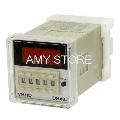 

Controller 1-999900 Counting 8 Pins DH48JA Power Counter Relay 220VAC