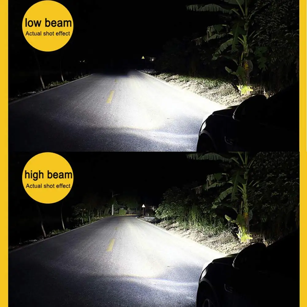 Лампа для автомобильных фар H4 led H1 H7 H11 9005 HB3 9006 HB4 60 Вт светодиодная Автомобильная