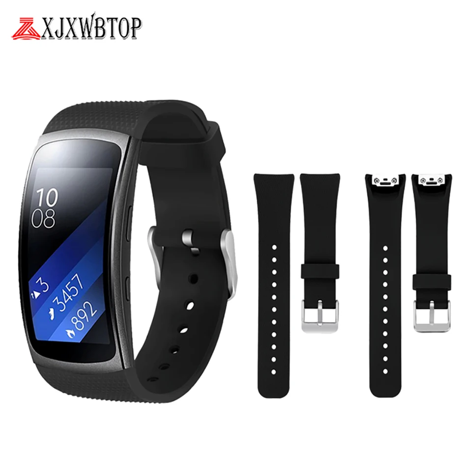 Силиконовый ремешок 3D для Samsung Galaxy Gear Fit 2 Pro R365 наручных часов SM