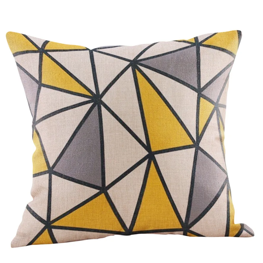 New Geometry Decorative Pillow Case 45x45cm 1pc Home Decor Cushion