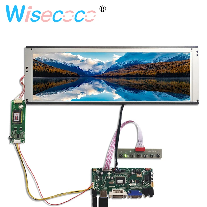 Плата контроллера ЖК дисплея DVI VGA с дисплеем 14 9 дюйма LTA149B780F 1280x390|ЖК-экраны и