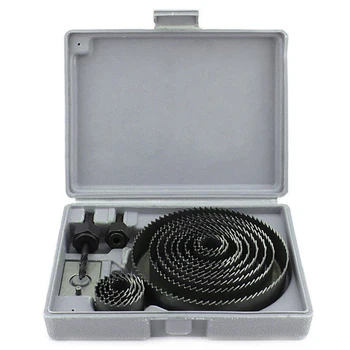 

16Pcs/Set Carbide Drill Bits Wood Drills Tapper Hole Saw Set Holing Tools F