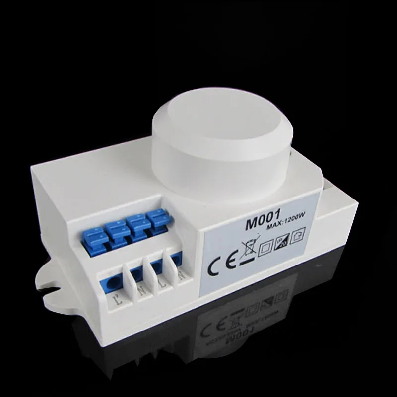 

Hot sale DC 12V 360 degree Microwave Sensor Light Switch Induction Microwave Motion Sensor M001 similar pir motion sensor