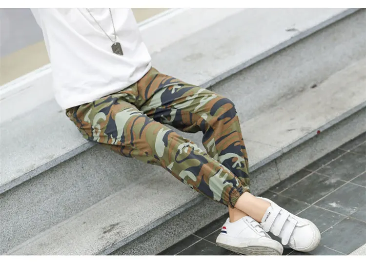 3-12 y boys camouflage pants 2019 fashion children trousers kids boys pants sport 10 years teenage pant for boy clothes On Sales (3)