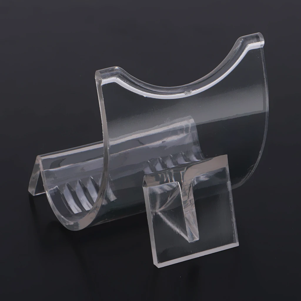 15PCS Acrylic Lighter Display Stand Clear Holder Support Lighter Display Rack for Lighters Durable Cigar Accessories 