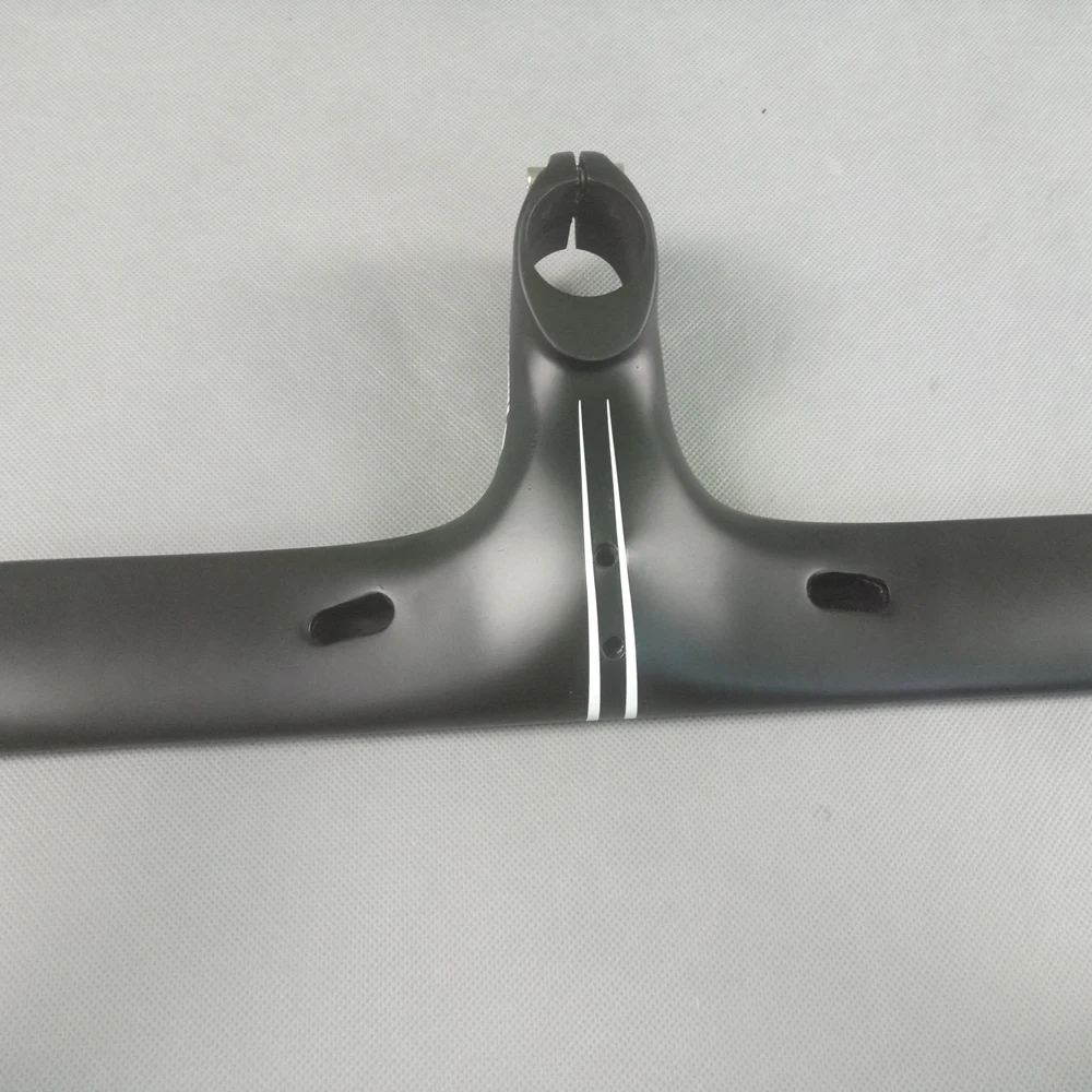 Bicycle Handlebar Carbon fibre road integrated handlebar stem matte ud racing cycling 400/420/440mm