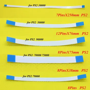 

1Piece Power Reset Switch Ribbon flex Cable for PS2 30000 3W 50000 5W 70000 7W 7W7 7W9 90000 9W Controller Repair Part