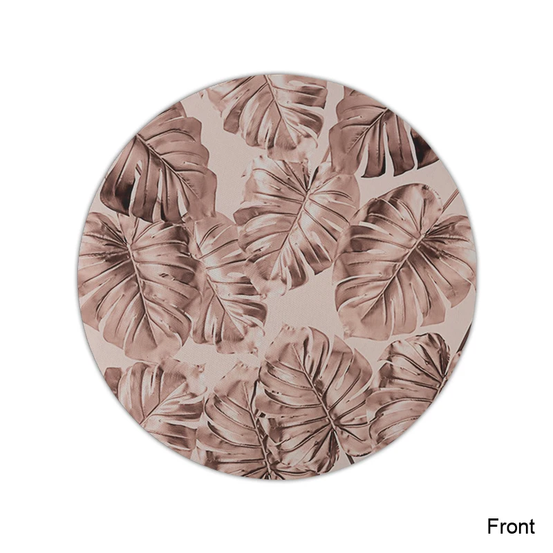 rose gold Large plant leaves (3)