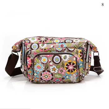 

Luxury Women Messenger Bag Nylon Shoulder Bag Multi Pocket Ladies Bolsa Feminina Waterproof Travel Bag Women's Crossbody Bag