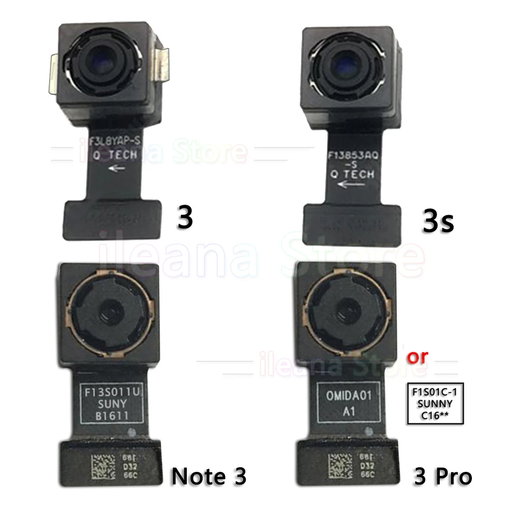 

Original Rear Back Camera For Xiaomi Mi Redmi Note 3 3s Pro Back Main Camera Flex Cable