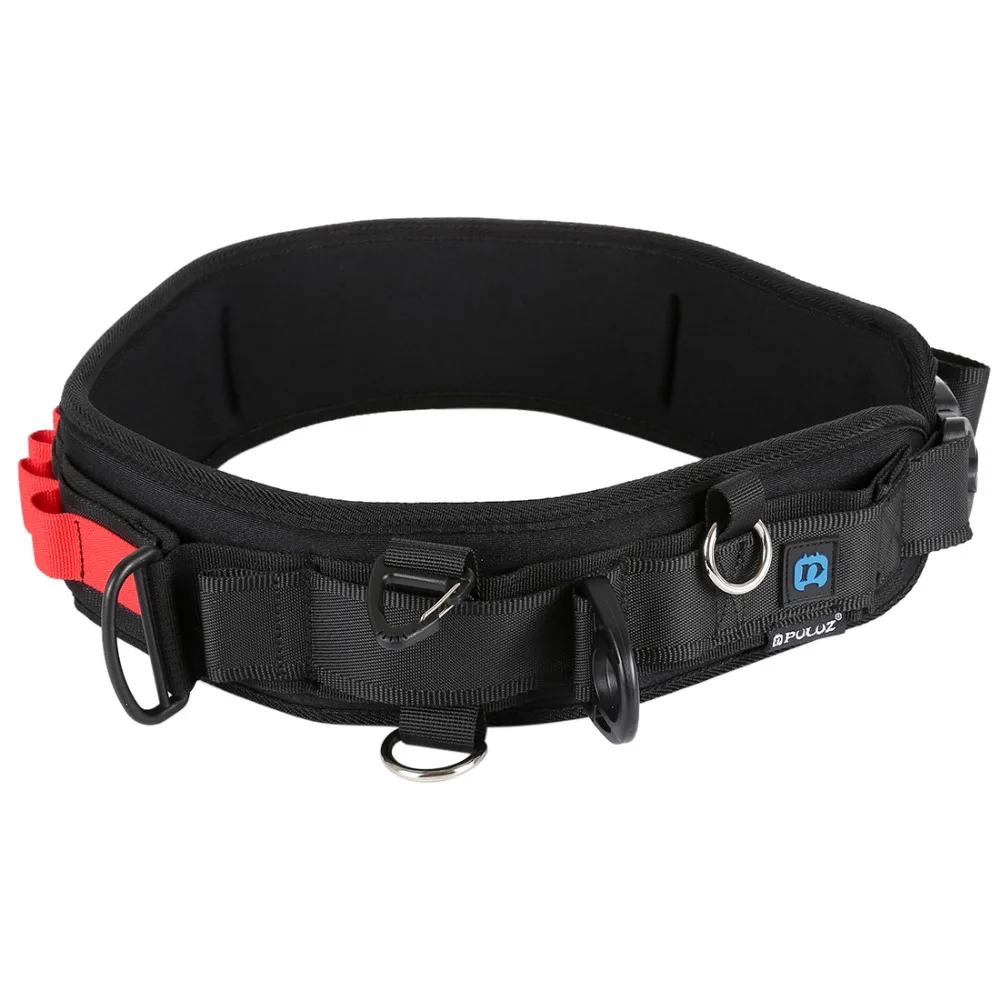 PULUZ Camera Strap Multi-function Photography Belt Backpack Belt Climbing Riding Travel Lens Bag Buckle For SLR Cameras