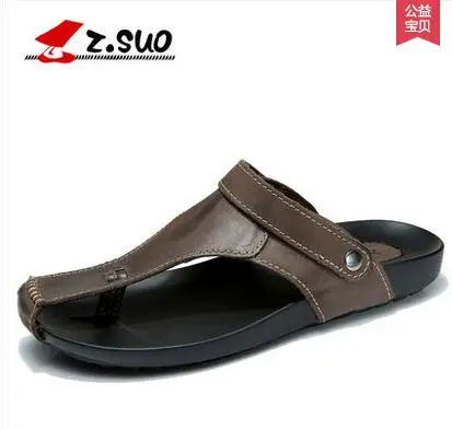 

Zsuo male summer half-slippers , casual flip sandals fashion breathable male slippers