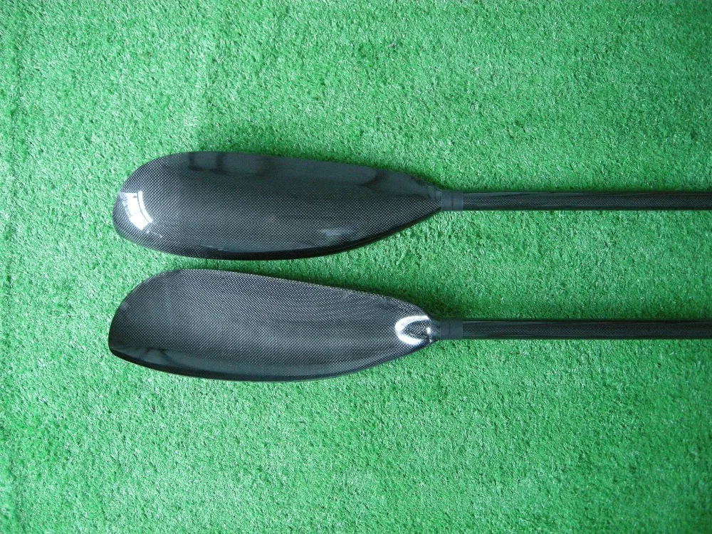 New med wing carbon kayak paddle And Oval Shaft 10cm length adjustment