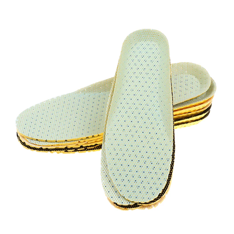 

2Sizes Men And Women Mesh EVA Lightweight Insole Sports Breathable Deodorant Insole Comfortable Soft Insoles