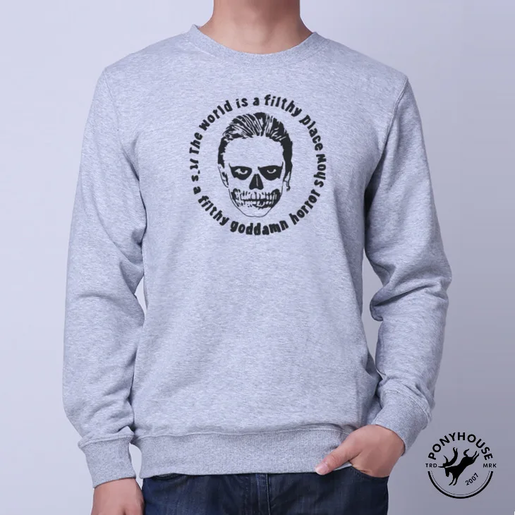 2015IEGU UUY APD FILTHY WORLD USA horror story sweater male Sweatshirt |
