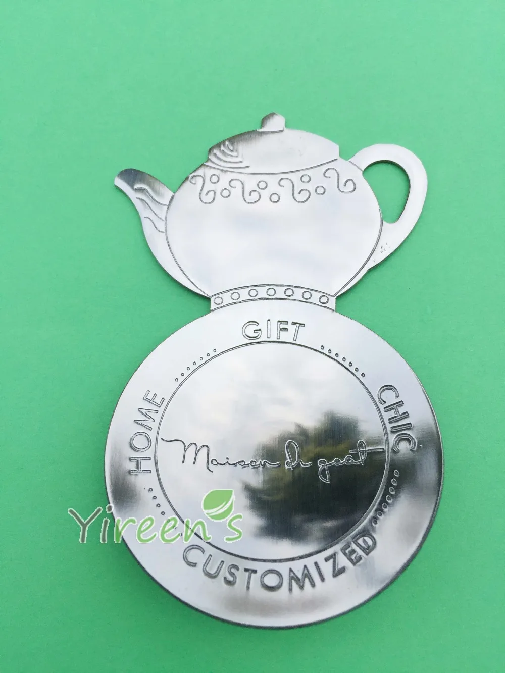 Creative teapot Shape Tea Spoon, British standard 3 Gram of Stainless