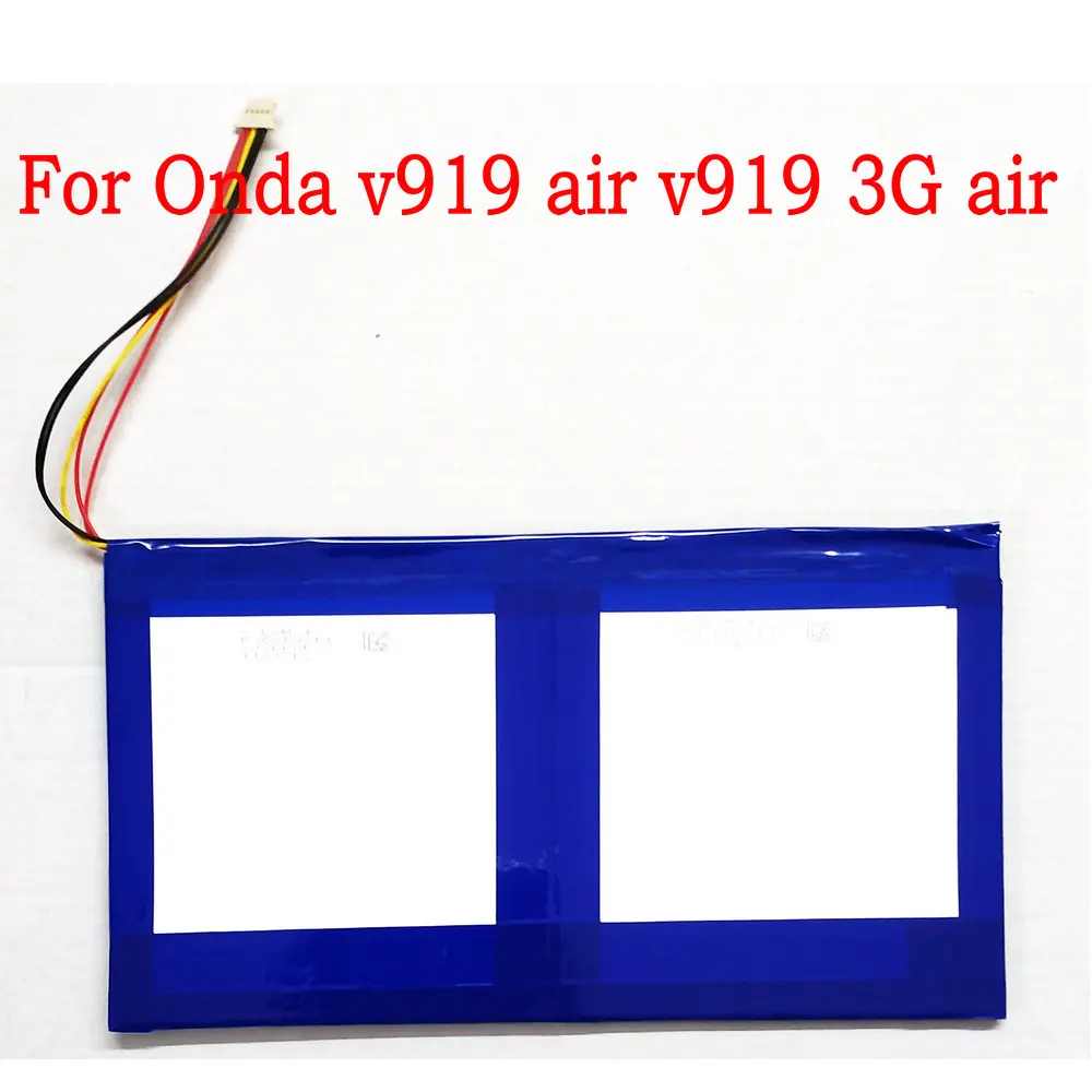 

High Quality 3.7V 5-wire 11000mAh Battery For Onda V919 air V919 3G air Tablet PC Battery