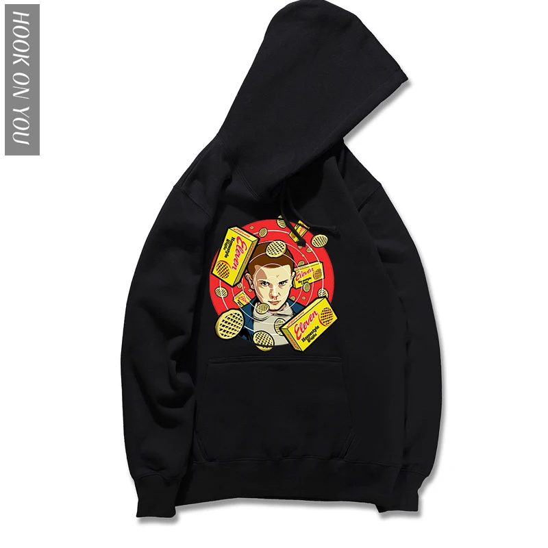 Stranger Things Hoodie 2018 Autumn font b anime b font men O neck mens Hoody high