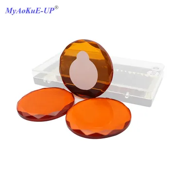 

5pcs/lot Glass Glue Crystal Pads Holder Lashes Pallet Round Shape Eyelashes Makeup Tools For Eyelash Extension