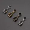 30pcs 4 Colors 6 Size Copper Pendant Clip Clasp Pinch Clip Bail Pendant Connectors Bail Beads Jewelry Findings & Components ► Photo 1/6