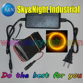 

(Orange) 8M-3.2mm El Wire/Flexible Neon Light with 220V Inverter/Controller