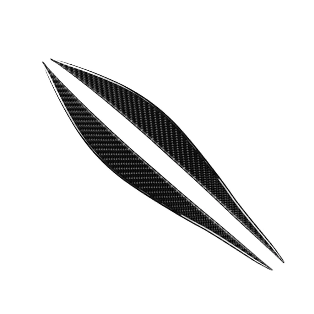 

Carbon Fiber Headlight Eyebrows Eyelid Trim Eye Lid Cover Decoration 2PCS Sticker 3 Style for BMW F30 F31 F32 F33 F34 2012-2020