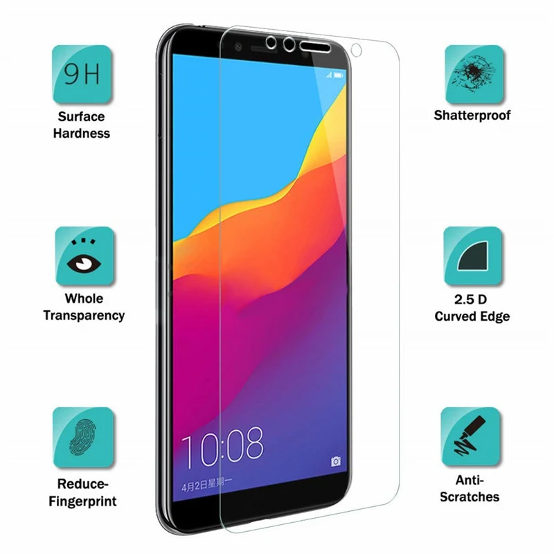 Для Honor 7A Y7 Y9 P Smart 2019 закаленное стекло Защитная пленка для экрана huawei Pro P20 Lite