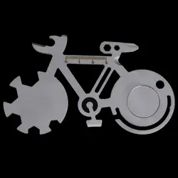 Открытый многоцелевой ремонтный ключ для велосипеда, инструмент для ремонта горного велосипеда, карточный инструмент для кемпинга, акция