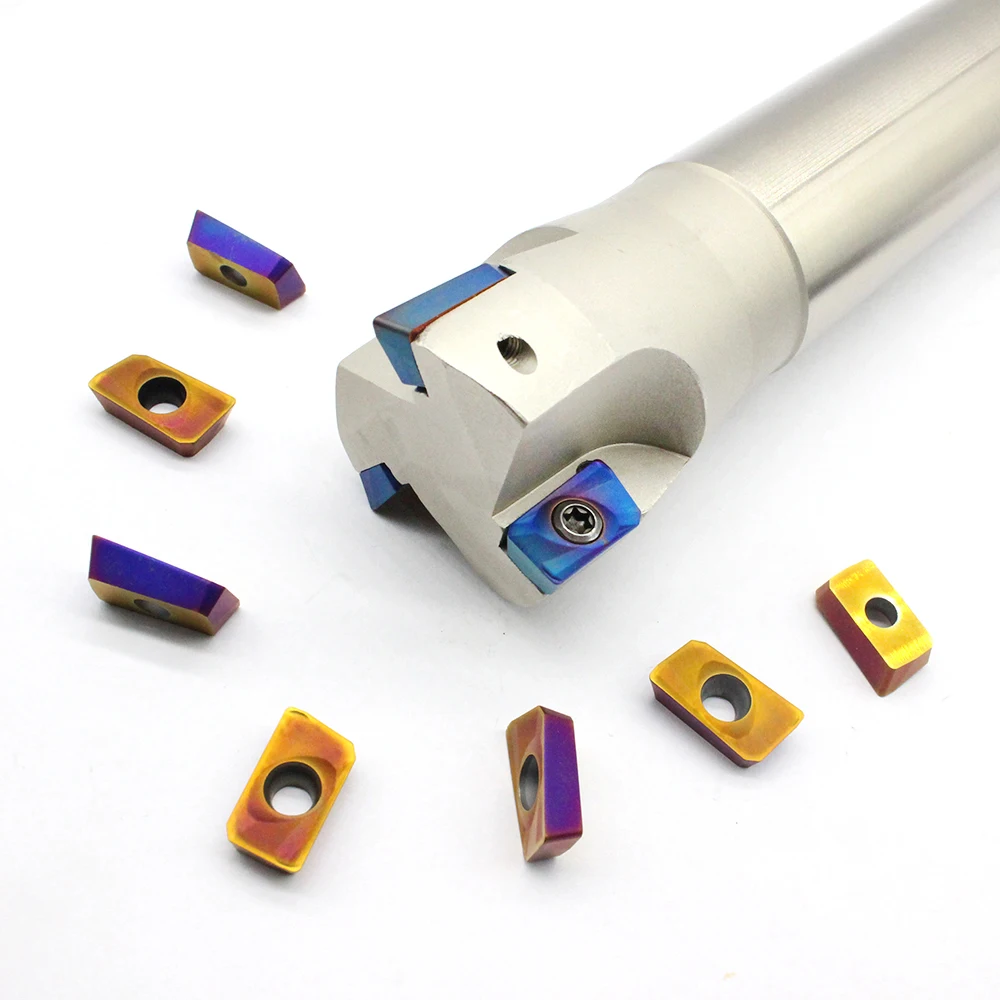 

APMT1604 PDER 10PCS+1PCS BAP400R C32 35 350 3T Milling holder carbide insert Shoulder milling tools cutter for CNC Lathe