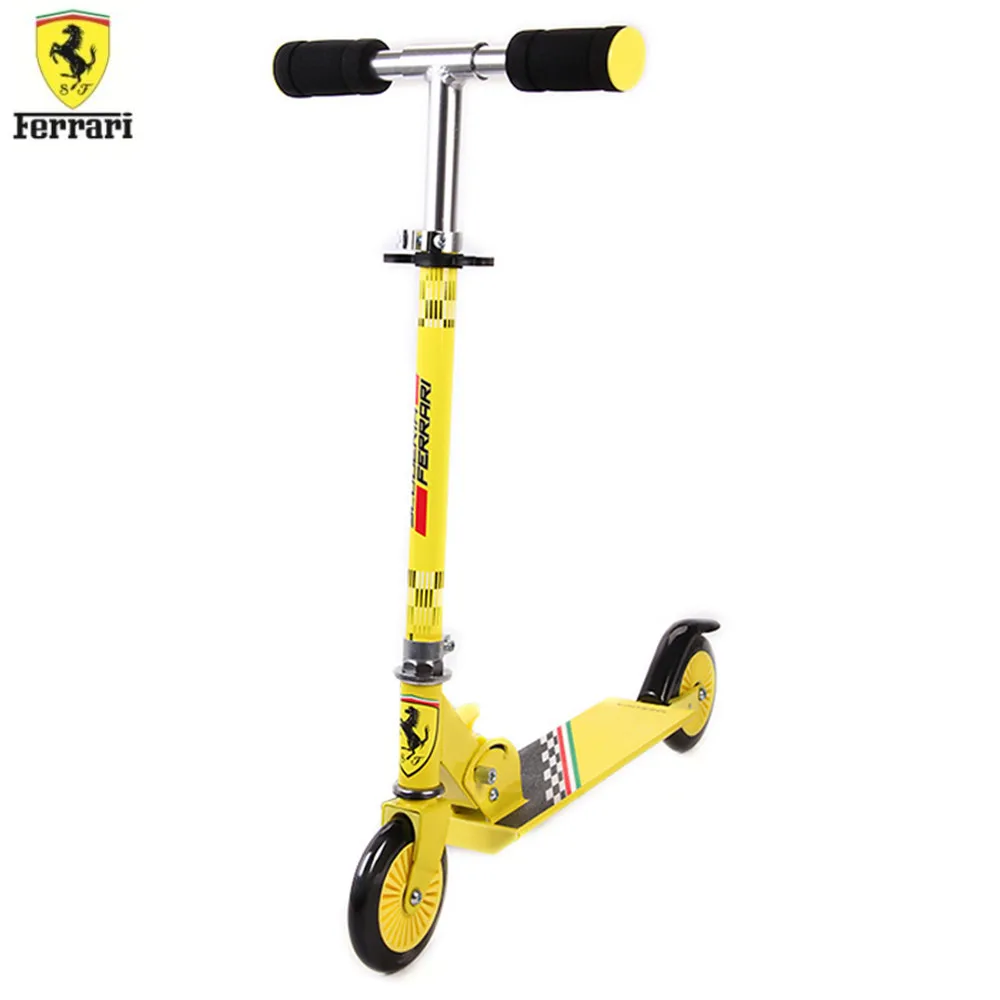 

Foldable Ferrari FXK30 Kids 2 Wheels Kick Push Scooter Aluminum Skate Rider Adjustable Kids Twist Scooter Outside Toys Ferraris