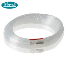 Maykit 100 м длина диаметр 1,5 мм прозрачный конец освещенный волоконно-оптический кабель для украшения освещения