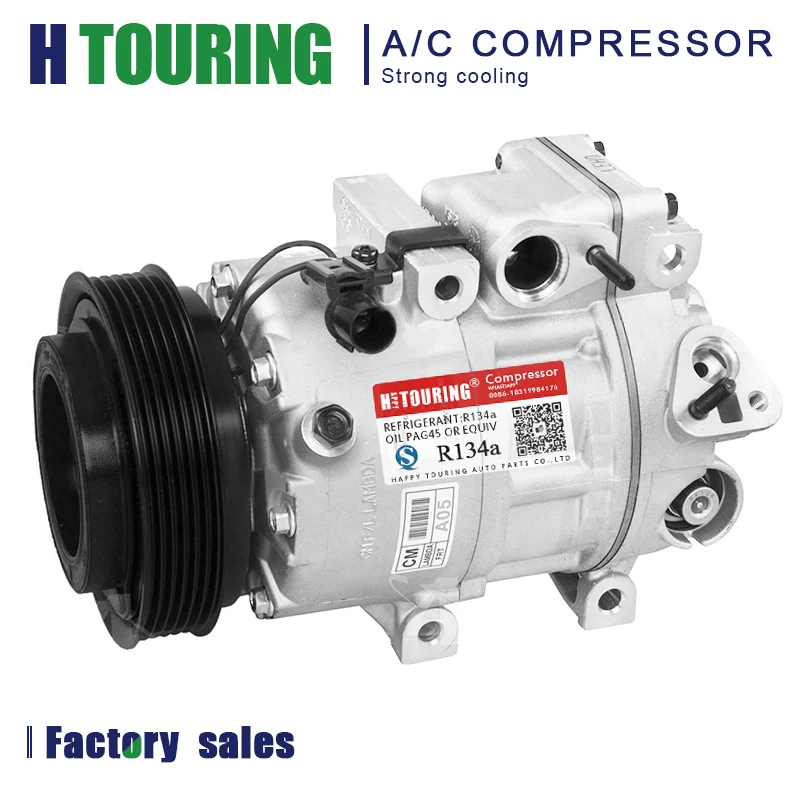 

DENSO 6SEU16C NEW AC Compressor For Car Kia Sorento 3.5L V6 2011 2012 178314 471-6043 4716043 12V 6PK
