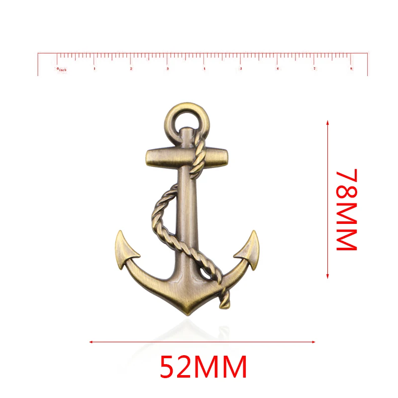 Высокое качество хромированная металлическая лодка швартовка наклейка с логотипом на автомобиль украшение металлический крест пиратский якорь логотип автомобиля наклейки аксессуары для автомобиля