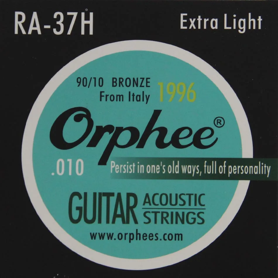 Orphee электрические гитарные струны 0,28-1,27/0,23-1,07/0,23-1,17/0,25-1,17 трубки стеклоткани сплав из Италии, четыре вида могут быть выбраны