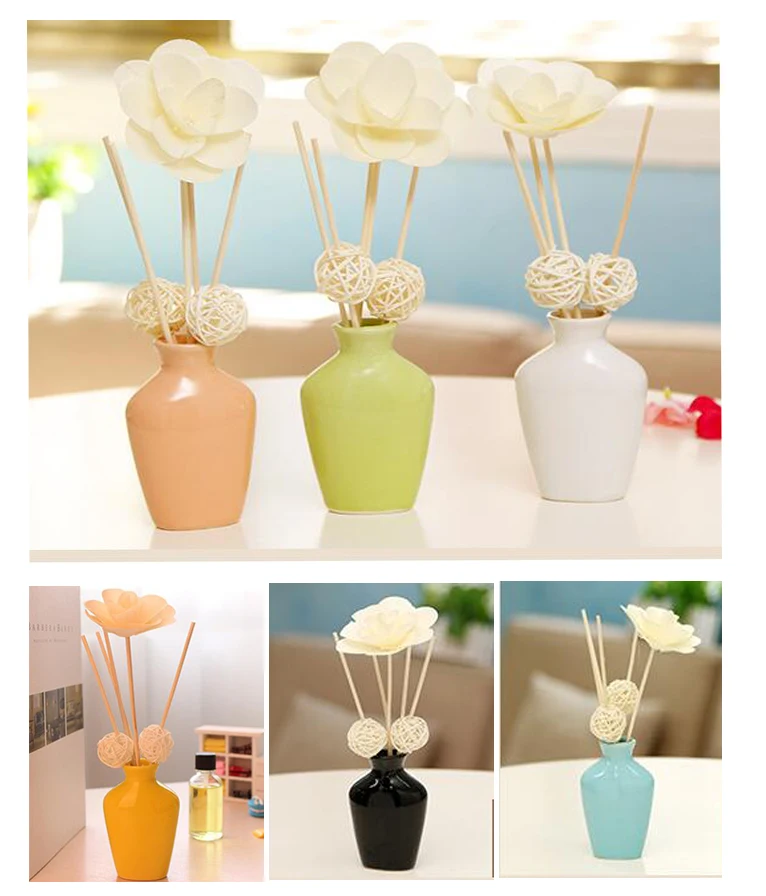 Reed diffuser sets perfect perfume Wood Dry Flower rattan no fire Aromatherapy Gift Set incense sticks | Дом и сад