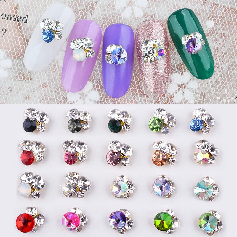 

Top quality fashion new Japanese nail art super flash nail metal alloy rhinestone jewelry DIY nail art decoration