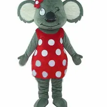 Лидер продаж костюм коалы костюм для взрослых Размер коала девушка Mascotte костюм косплей карнавал костюмы EMS отправка SW395