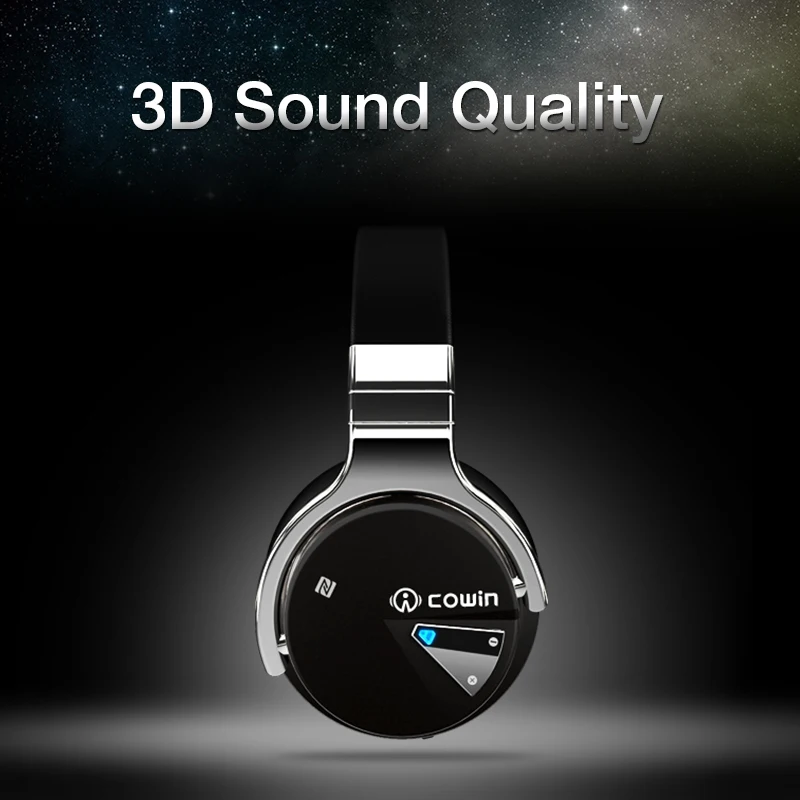 Cowin E7 ANC Bluetooth наушники с активным шумоподавлением Беспроводная гарнитура 30 часов