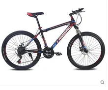 mountain bike 21speed 26 inch student bicycle double disc bicicleta high quality tire complete bike suspension bicycle
