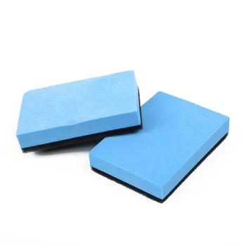 

Automotive Car Sponge Pad Cleaner Useful Glass Wax Blue+Black Cleaning Tool EVA