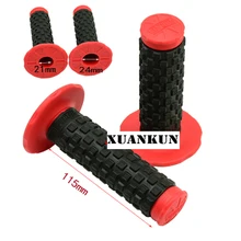 XUANKUN внедорожных мотоциклов изменение двух-Цвет PRO мягкая ручка Пластик ручкой комплекта Пластик комплекта анти-скольжения наборы для ухода за кожей