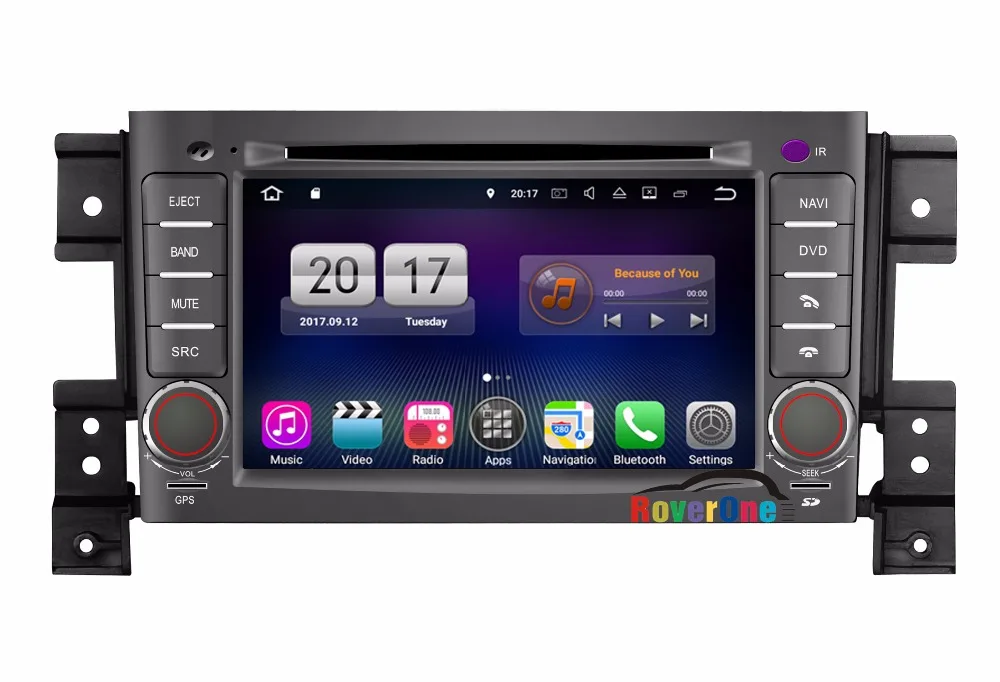 For Suzuki Grand Vitara Quad Core Android 7.1 Car DVD Radio Stereo