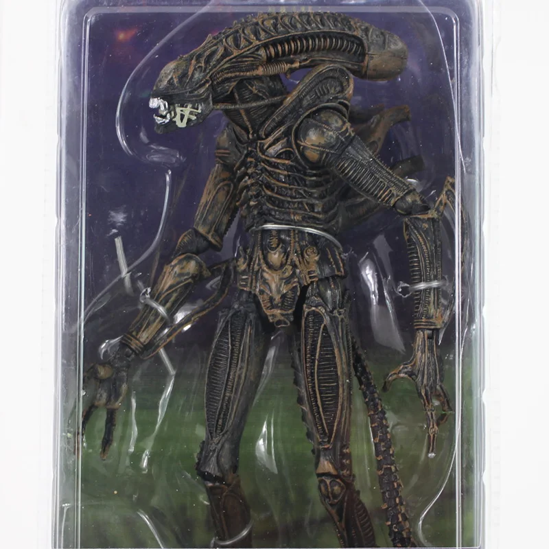 NECA 1979 Classic Original Alien Aliens Xenomorph Warrior Official Action Figure e Optional Toy PVC 21cm Free Shipping neca aliens 1 4 scale xenomorph warrior super big pvc action figure collectible model toy 18 retail box ems free shipping wu600